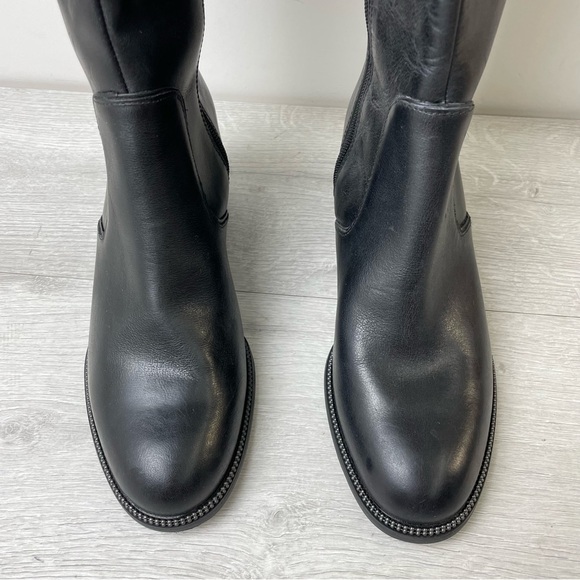 𝅺FRANCO SARTO LUCIANNA BLOCK HEEL TALL BOOT SIZE 6.5 - Picture 6 of 13